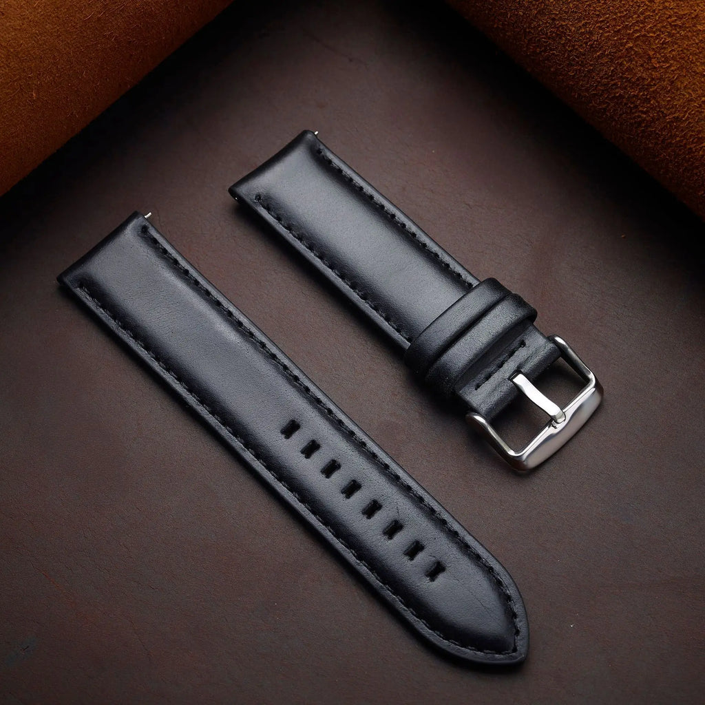 Artisan Reserve leather watch strap - color options